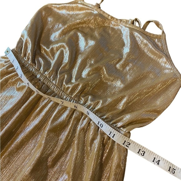 Wild Blue Sadie Robertson Gold Strap Dress Small - Picture 10 of 15